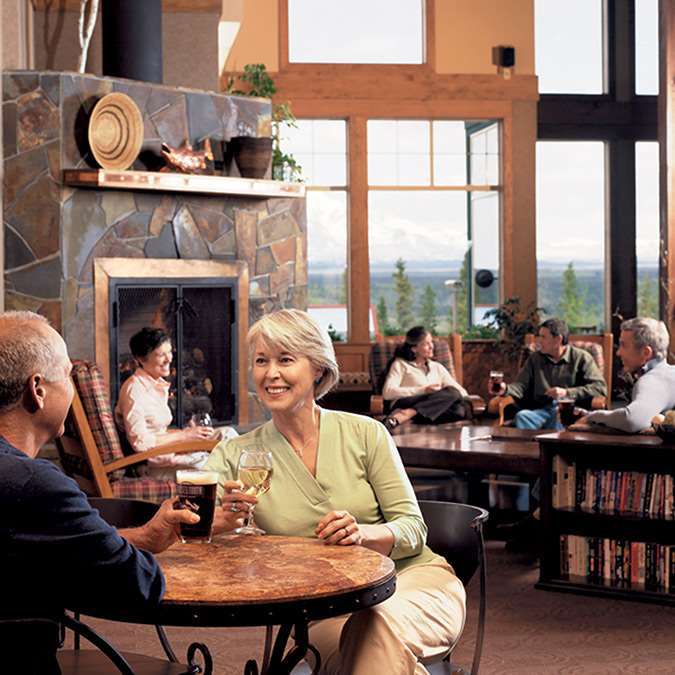 Copper River Princess Wilderness Lodge Copper Center Ristorante foto